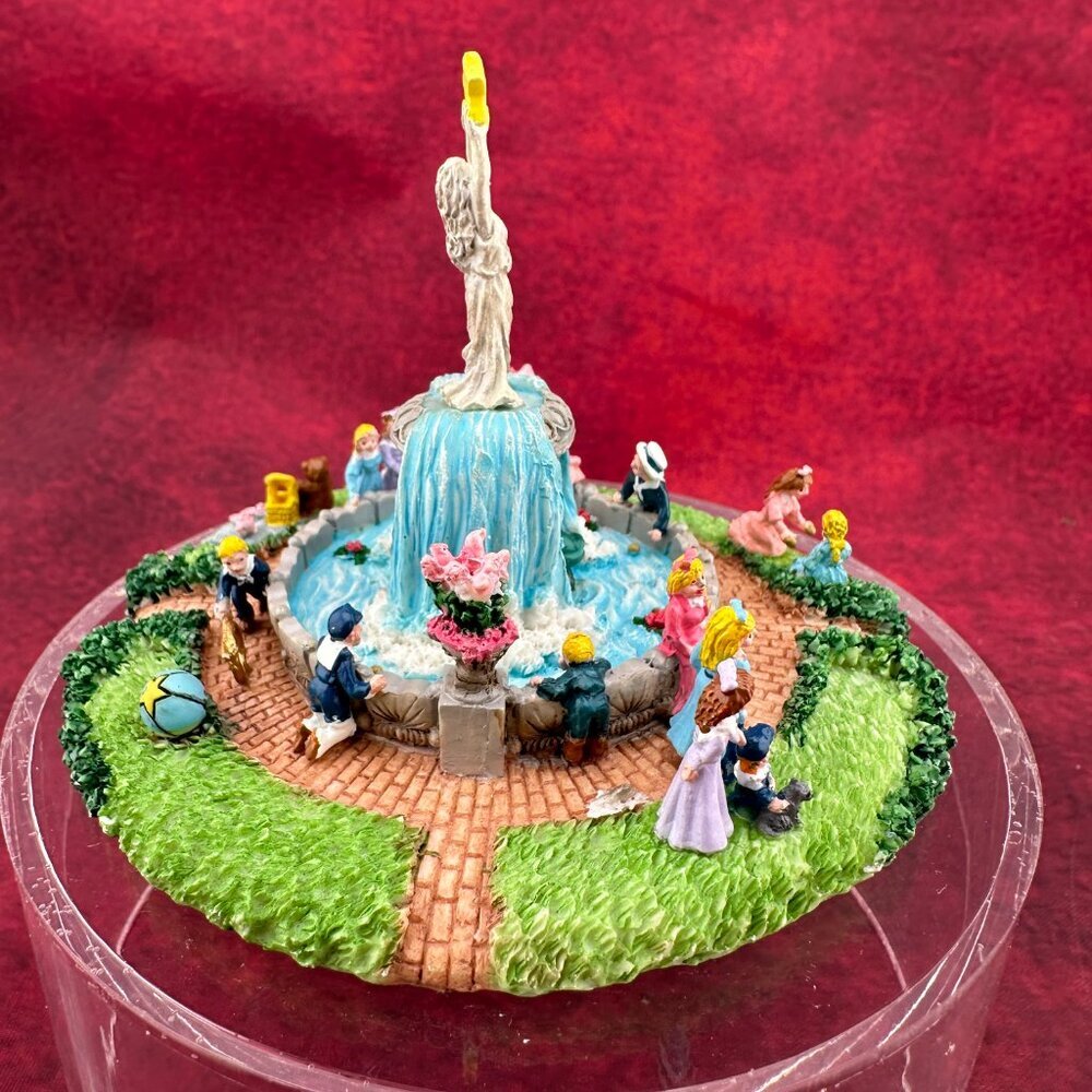VINTAGE LIBERTY FALLS AMERICANA COLLECTION AH245 "STARLIGHT FOUNTAIN" 2001 - Picture 5 of 11